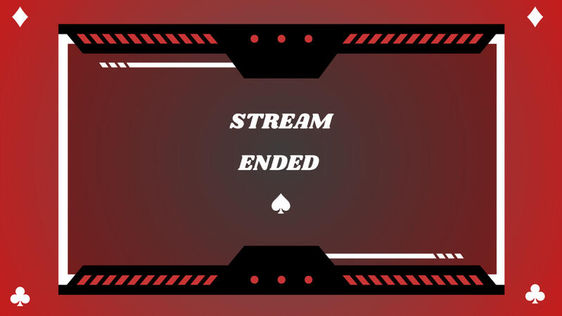 Edgy Twitch End Stream Card Edgy Twitch End Stream Card