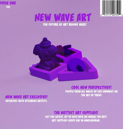 Art Magazine Cover